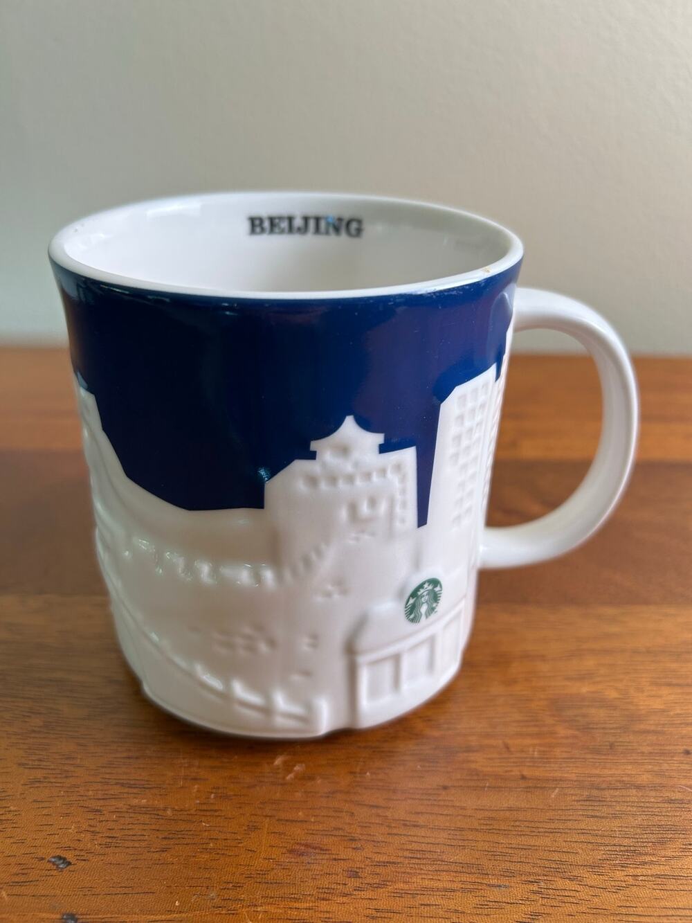 Coffee Cup-Starbucks Beijing China Relief Series Mug 2012 Collectible City